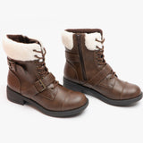 Rocket Dog TRAVIS Womens Ankle Boots Brown/Natural