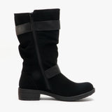 Rocket Dog TRUMBLE ONTARIO Womens Biker Boots Black