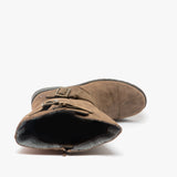 Rocket Dog BERRY Womens Biker Boots Brown