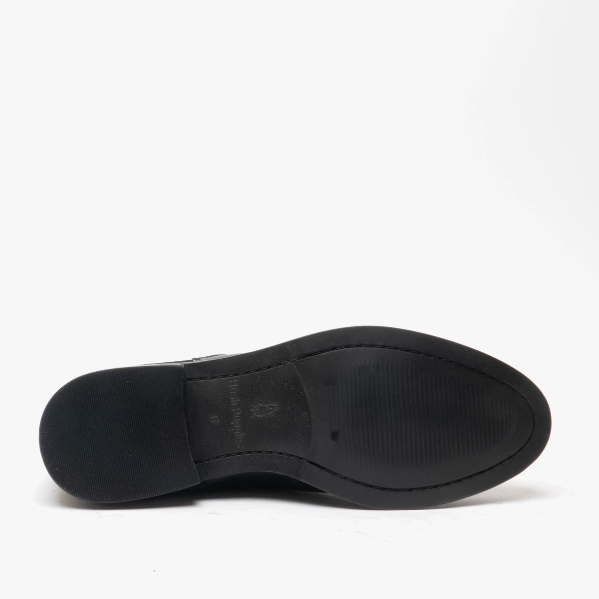 Hush Puppies CHLOE Womens Leather Ankle Boots Black