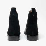 Hush Puppies CHLOE Womens Leather Ankle Boots Black