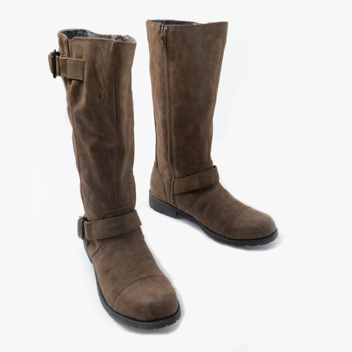 Rocket Dog BERRY Womens Biker Boots Brown