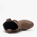 Rocket Dog SATIRE Womens Western Boots Dark Brown