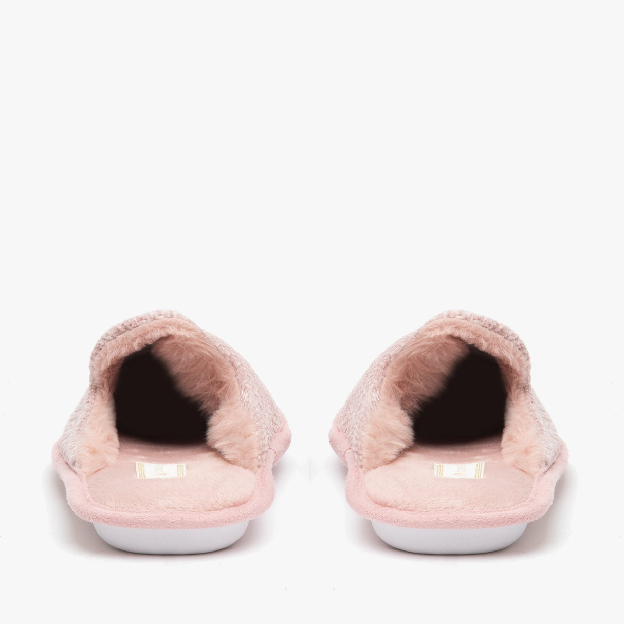 Shuperb SPARKLE TESTER Womens Full Slipper Old Pink