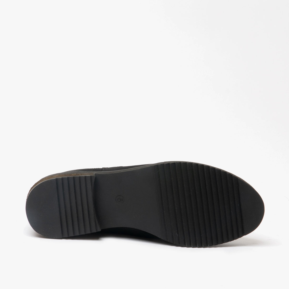 Hush Puppies STELLA Womens Leather Ankle Boots Black