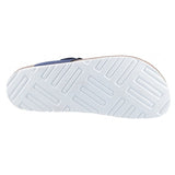 Hush Puppies KAYLA Womens Leather Toe Post Sandals Navy