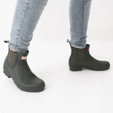 Hunter ORIGINAL CHELSEA Mens Wellies Dark Olive
