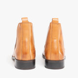 Shuperb PIPPA Womens Leather Chelsea Boots Tan