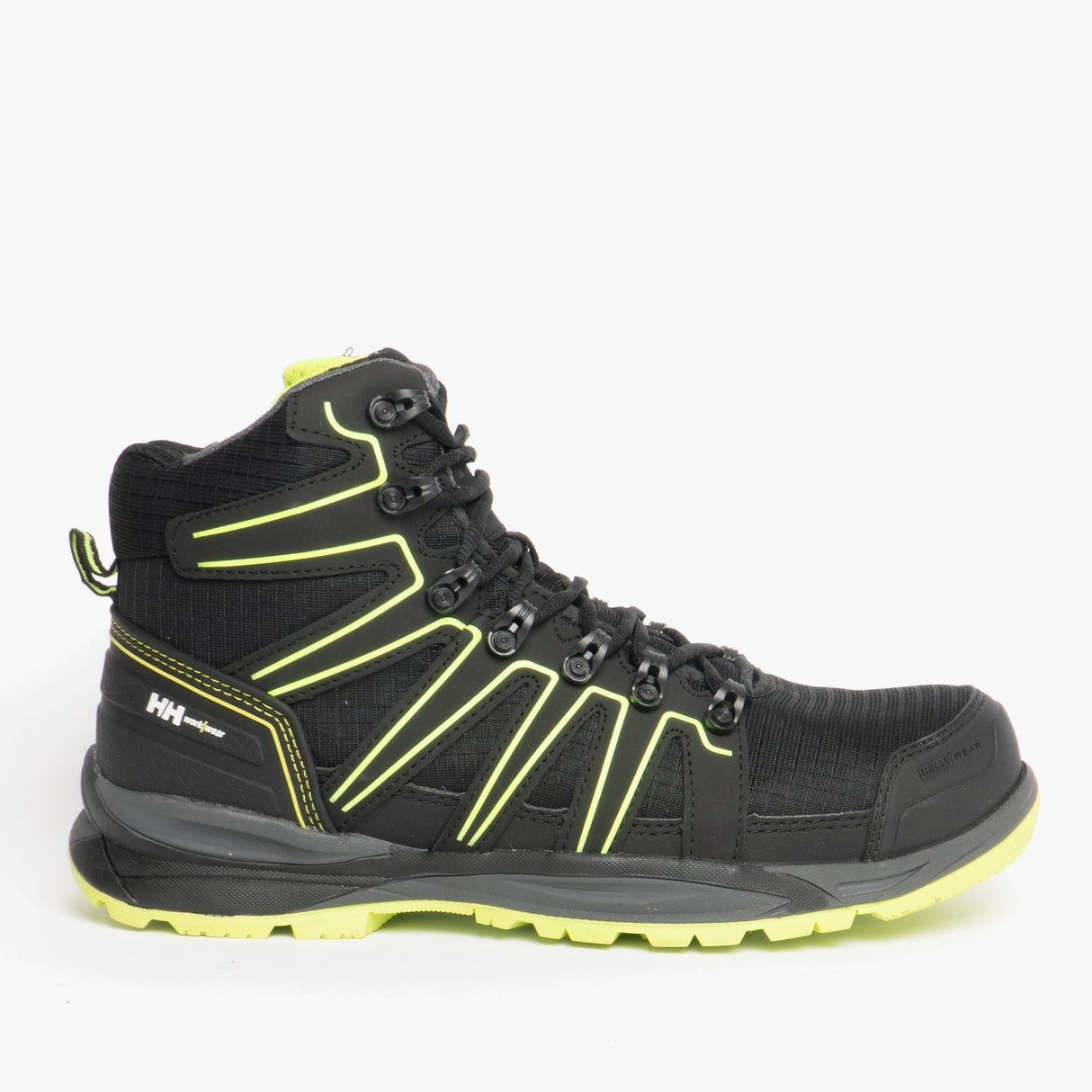 Helly Hansen ADDVIS MID Mens Safety Boots Black/Yellow