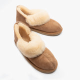 Shepherd KARIN Womens Sheepskin Slipper Boots Chestnut
