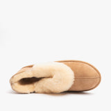Shepherd KARIN Womens Sheepskin Slipper Boots Chestnut