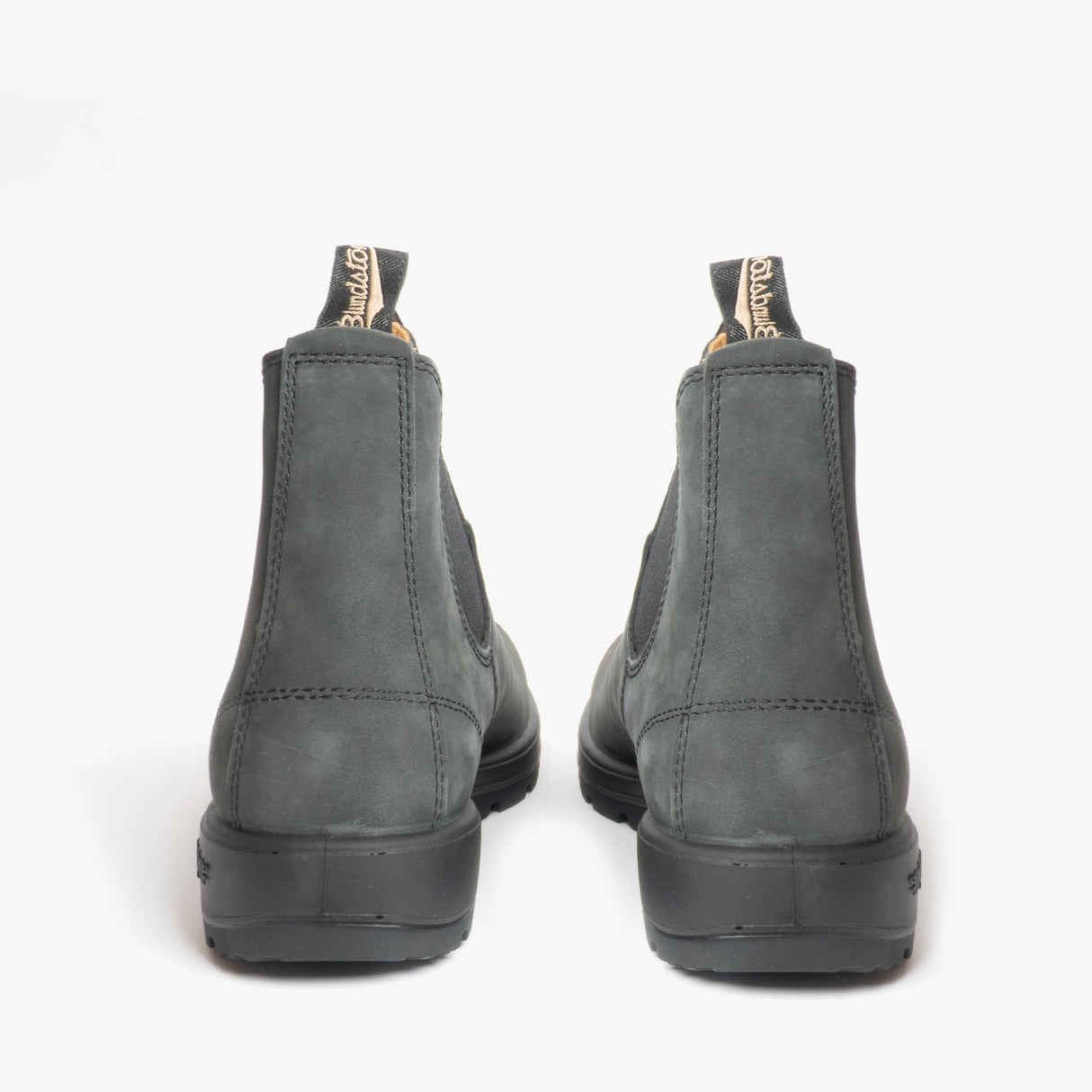 Blundstone 587 Unisex Leather Chelsea Boots Rustic Black