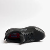 Skechers Work 77222WEC SQUAD WIDE FIT SR Womens Occupational Trainers Black