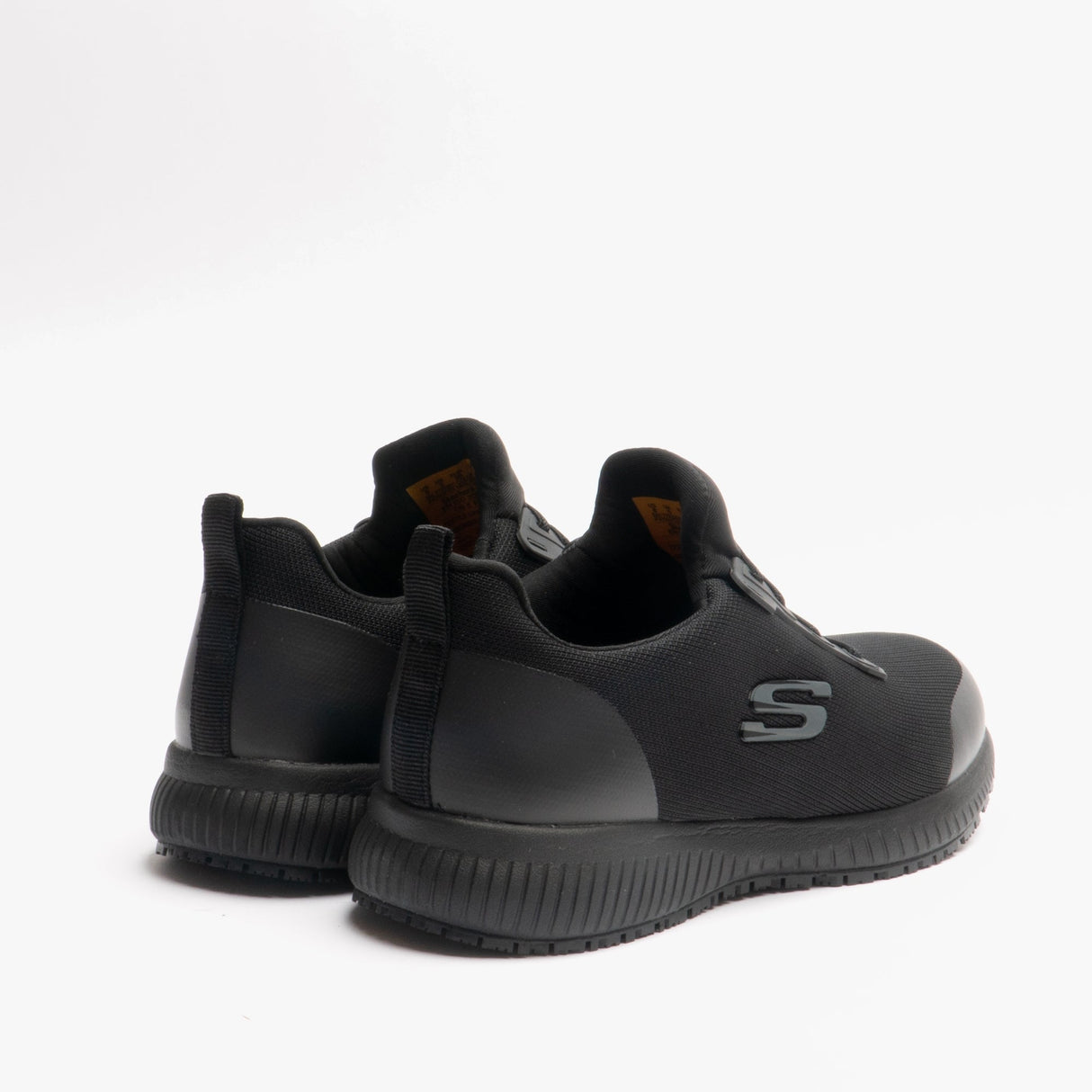 Skechers Work 77222EC SQUAD SR Womens Occupational Trainers Black