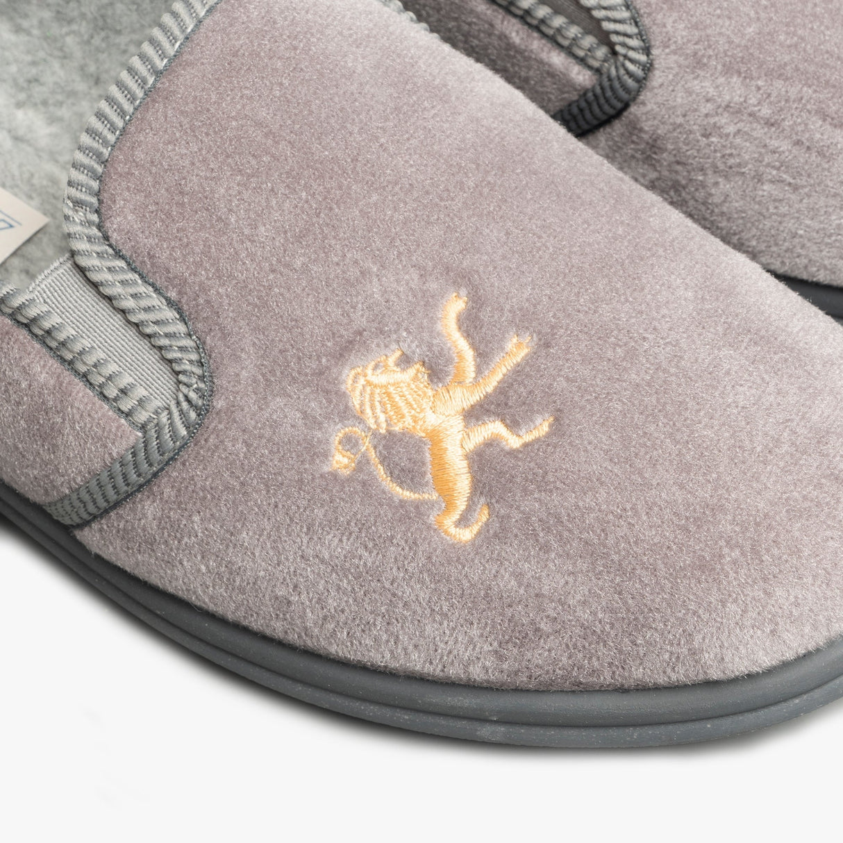 Mirak WARMINSTER Mens Slippers Grey