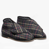 GBS WILLIAM Mens Boot Slippers Check