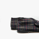 GBS WILLIAM Mens Boot Slippers Check