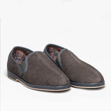 GBS EXETER Mens Slippers Grey