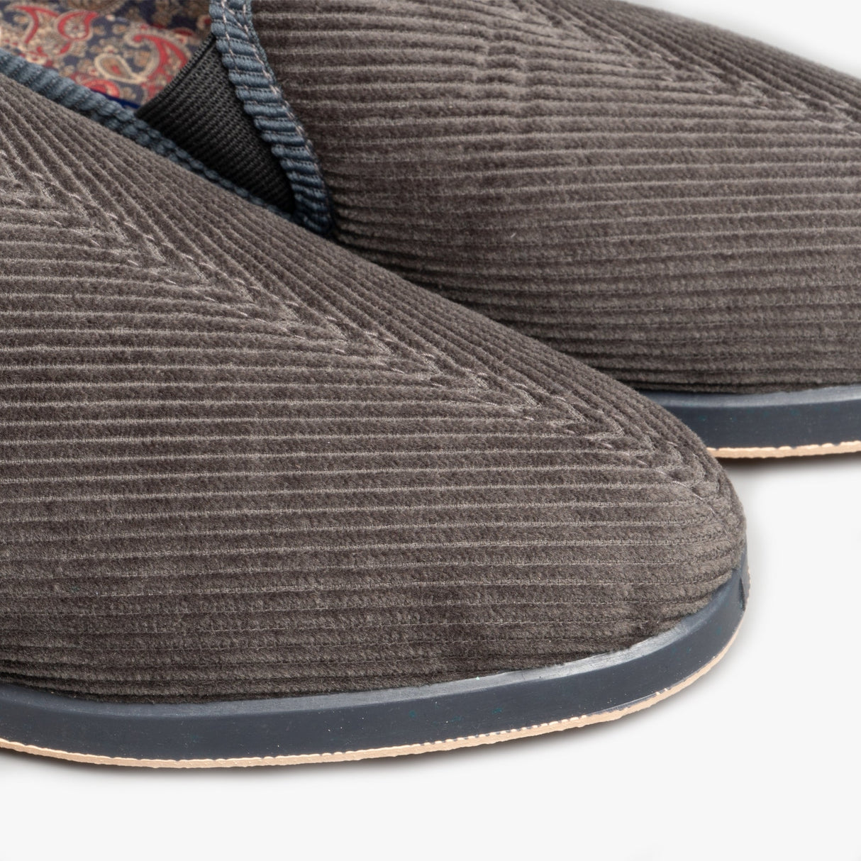 GBS EXETER Mens Slippers Grey