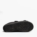 GBS Med BROMPTON Unisex Wide Fit Slippers Black