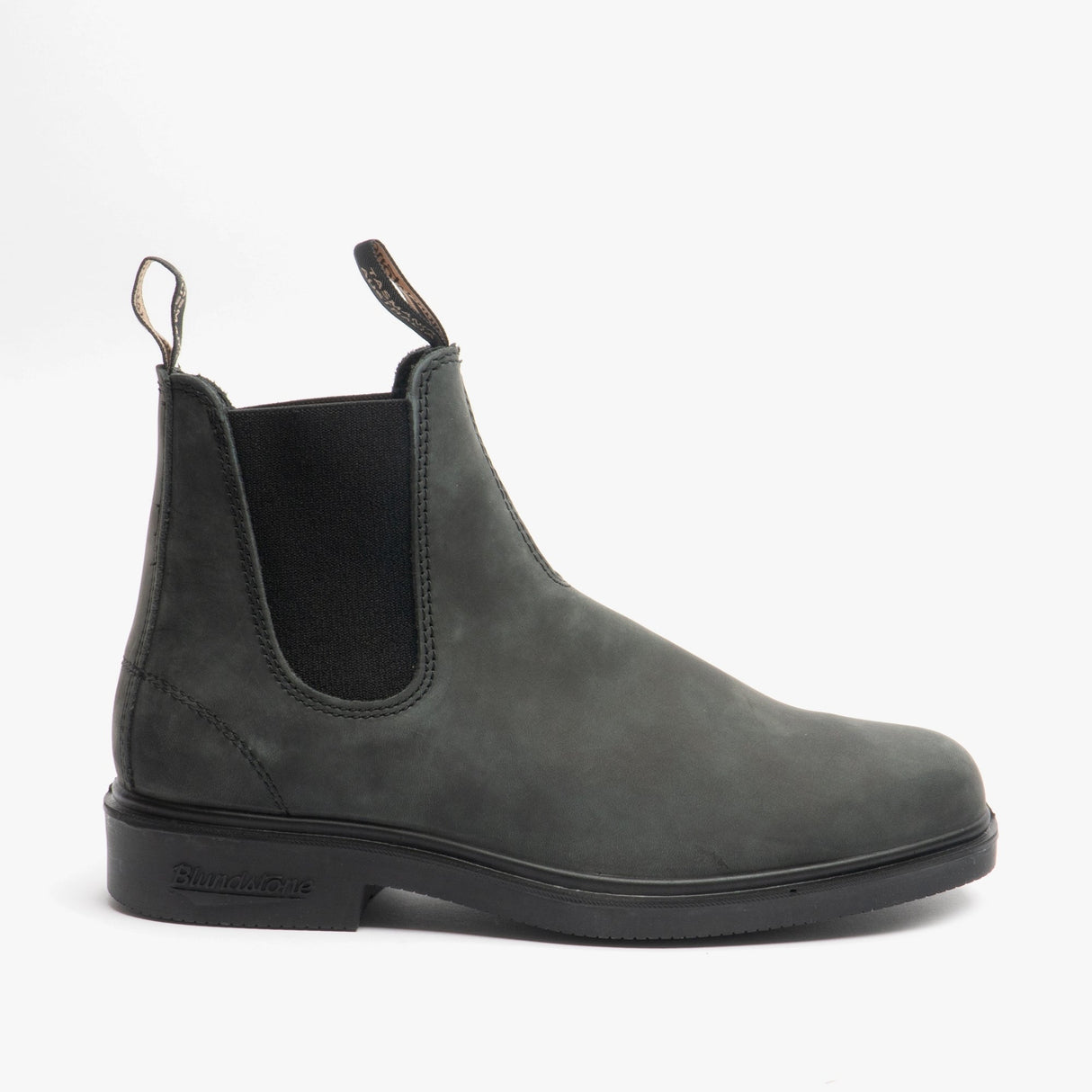 Blundstone 1308 Unisex Leather Chelsea Boots Rustic Black
