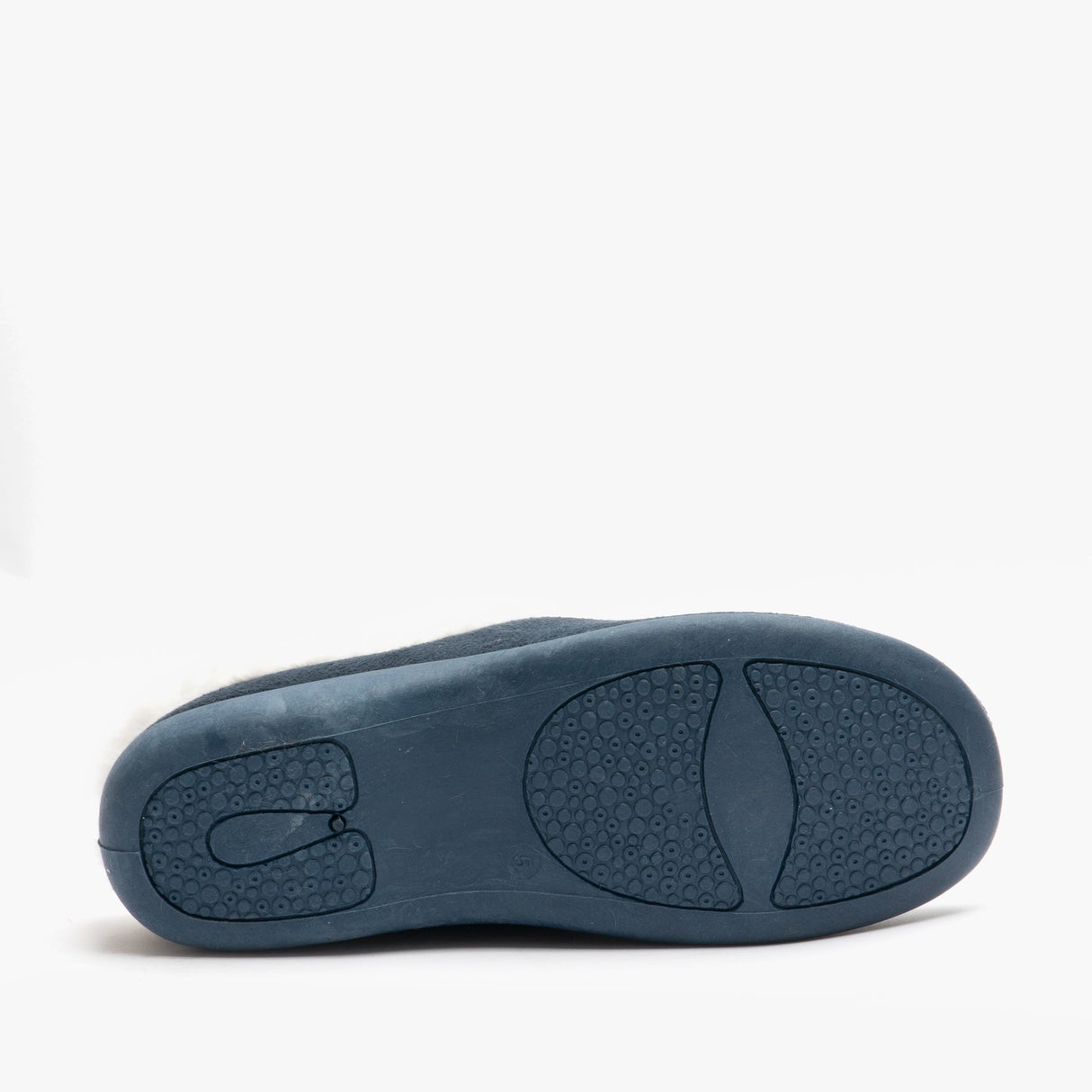 HOS Comfort AVRIL Womens Mule Slippers Navy