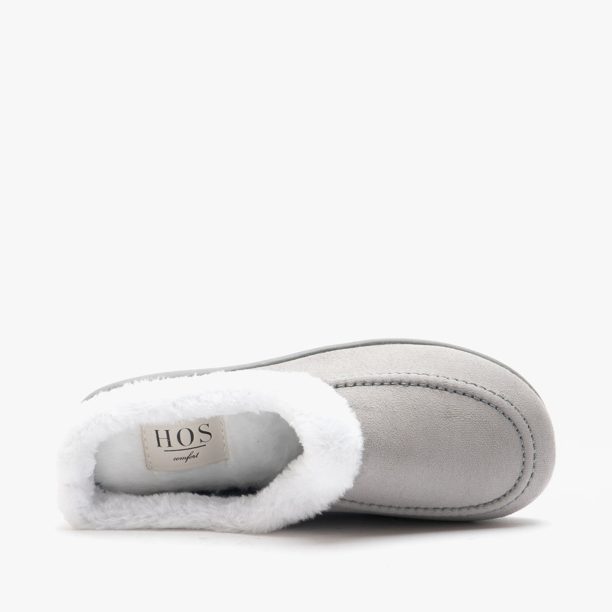 HOS Comfort AVRIL Womens Mule Slippers Grey