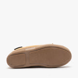 Hush Puppies ACE Mens Suede Moccasin Slippers Tan