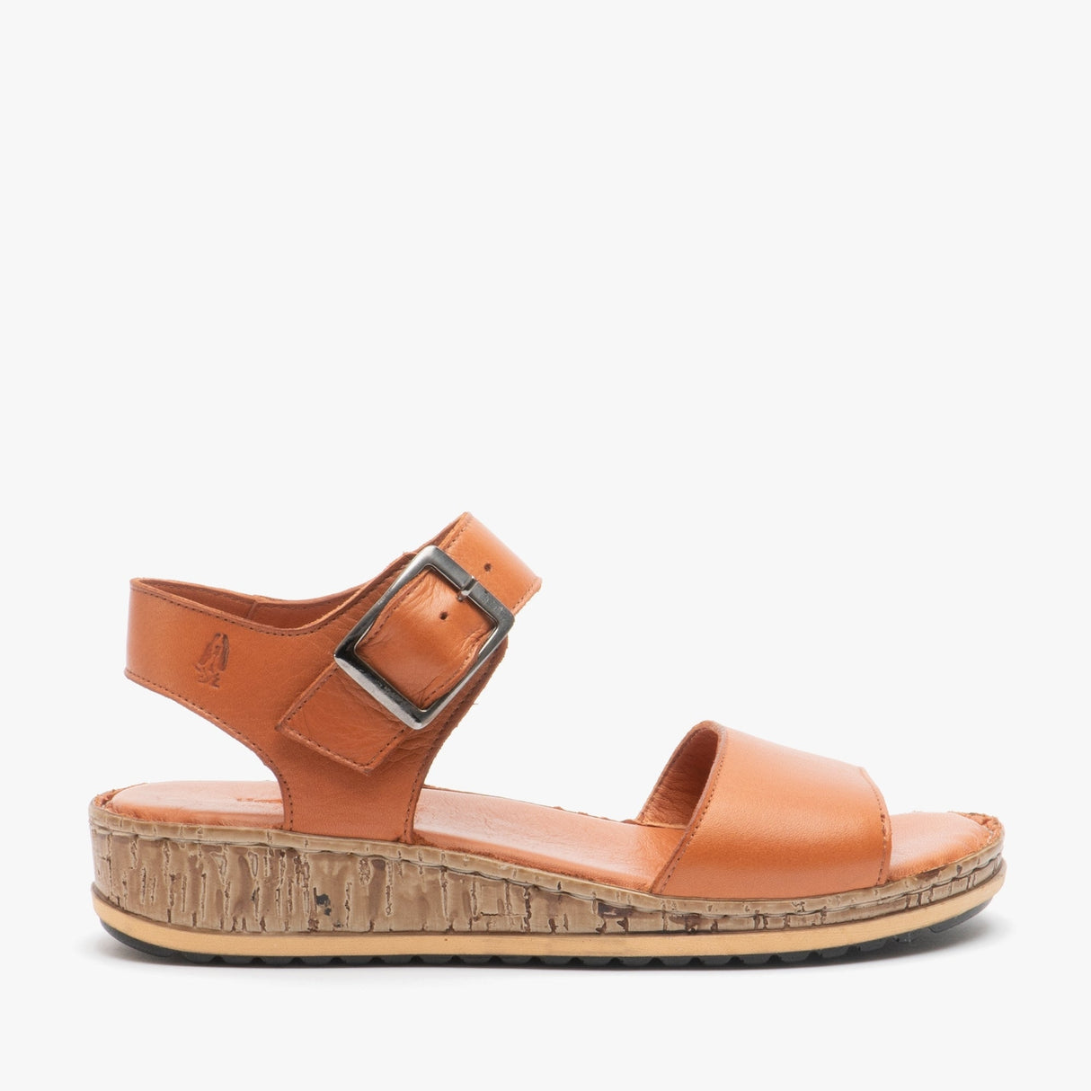 Hush Puppies ELLIE Womens Leather Sandals Tan