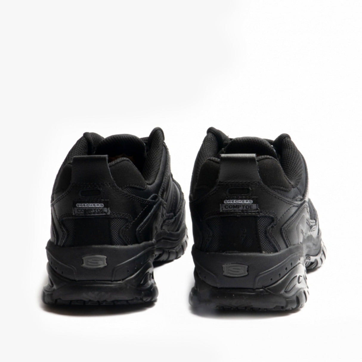 Skechers Work 77013EC/BLK SOFT STRIDE-GRINNEL Mens Safety Trainers Black