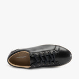Hush Puppies TESSA Womens Leather Casual Trainers Black