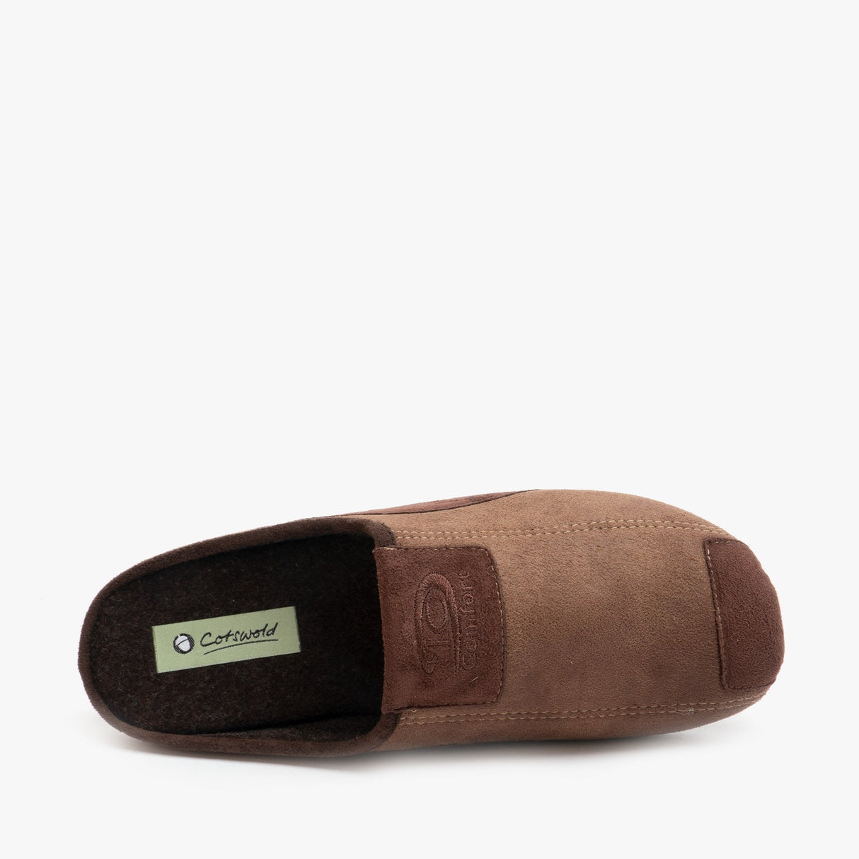 Cotswold WESTWELL Mens Mule Slippers Brown