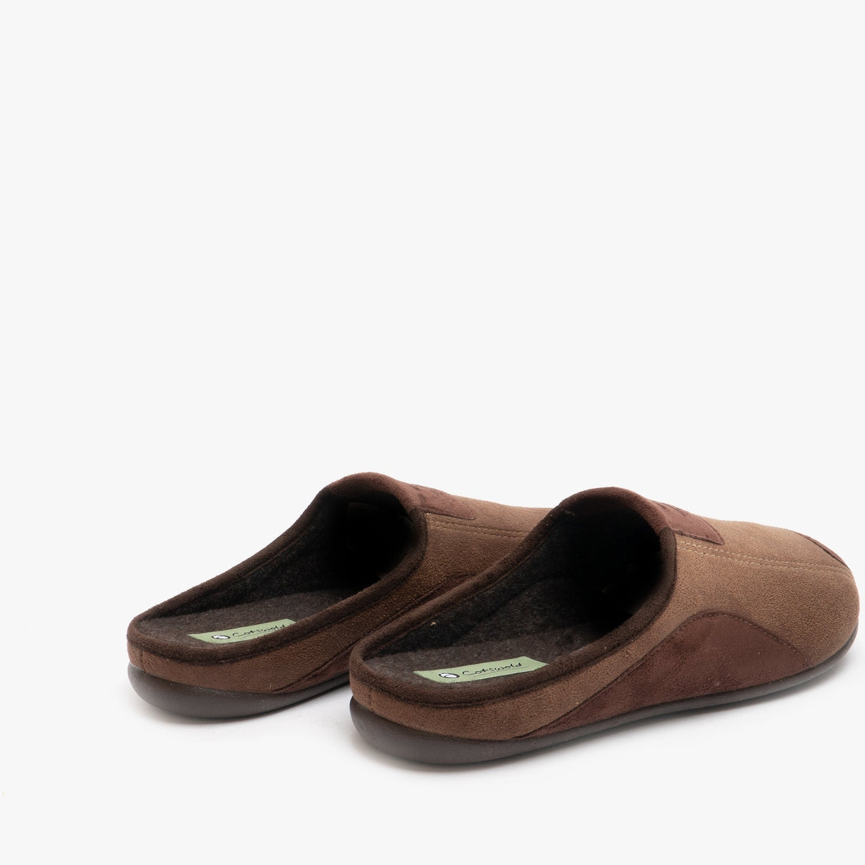 Cotswold WESTWELL Mens Mule Slippers Brown