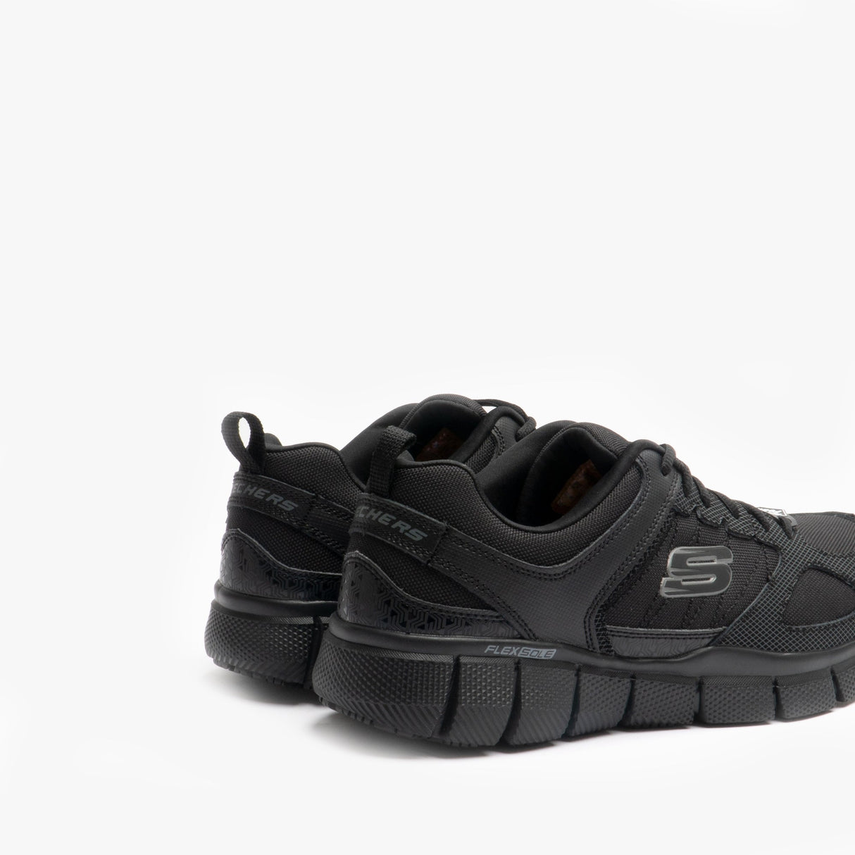 Skechers Work 77152EC TELFIN - SANPHET SR Mens Occupational Trainers Black