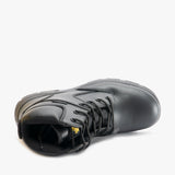 Amblers Safety FS006C Unisex Leather Safety Boots Black