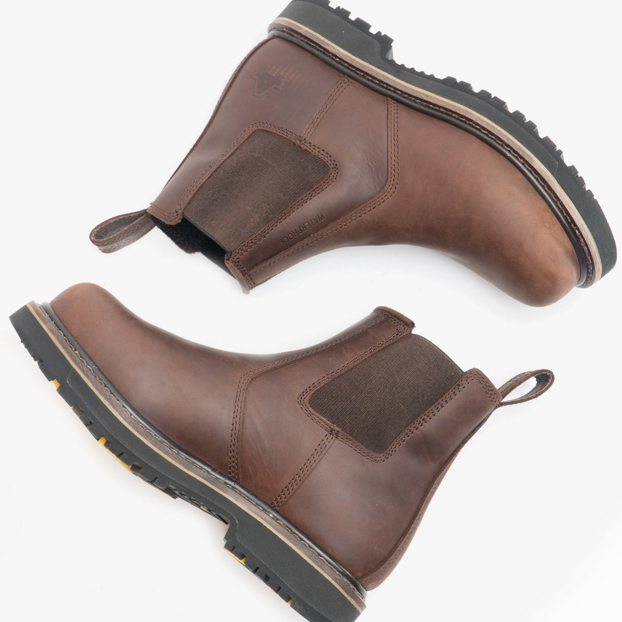 Amblers Safety SKIPTON Mens Leather Safety Dealer Boots Brown