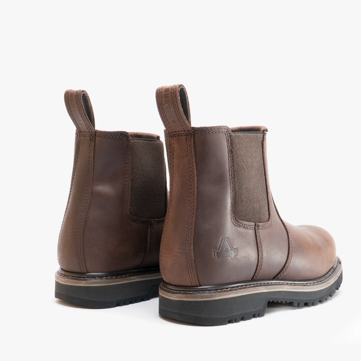 Amblers Safety SKIPTON Mens Leather Safety Dealer Boots Brown