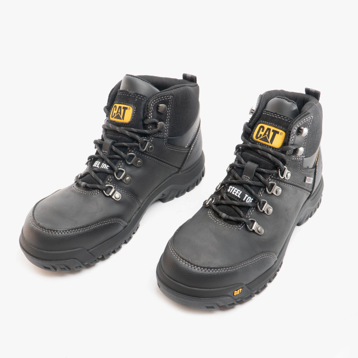 CAT FRAMEWORK Mens Safety Boots Black