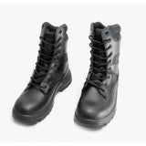 Amblers Safety COMBAT Unisex High Leg Boots Black