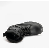 Amblers Safety COMBAT Unisex High Leg Boots Black