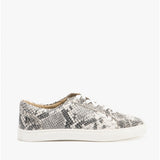 Hush Puppies TESSA Womens Leather Casual Trainers Python