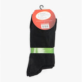 Shuperb Mens 3 Pack Of Diabetic Socks Black: One Size