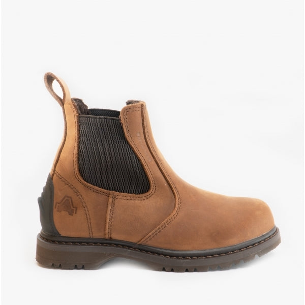 Amblers Safety AS148 SPERRIN Mens Leather Waterproof Dealer Safety Boots Brown