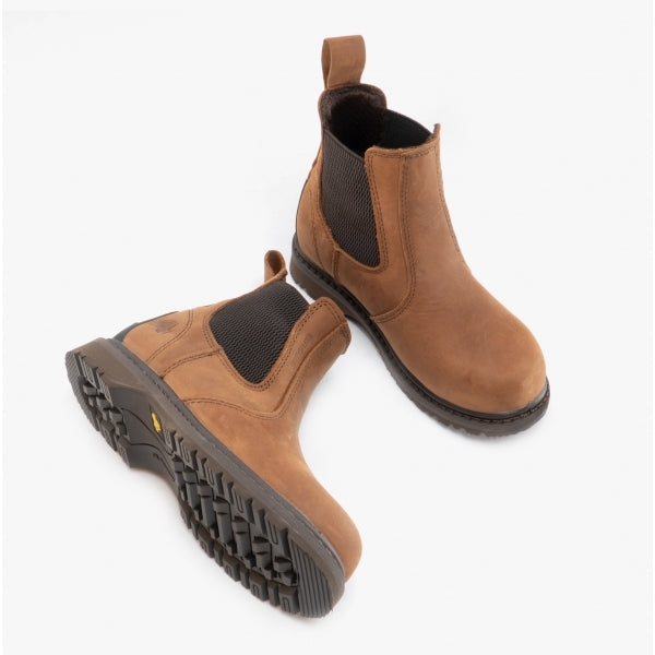 Amblers Safety AS148 SPERRIN Mens Leather Waterproof Dealer Safety Boots Brown