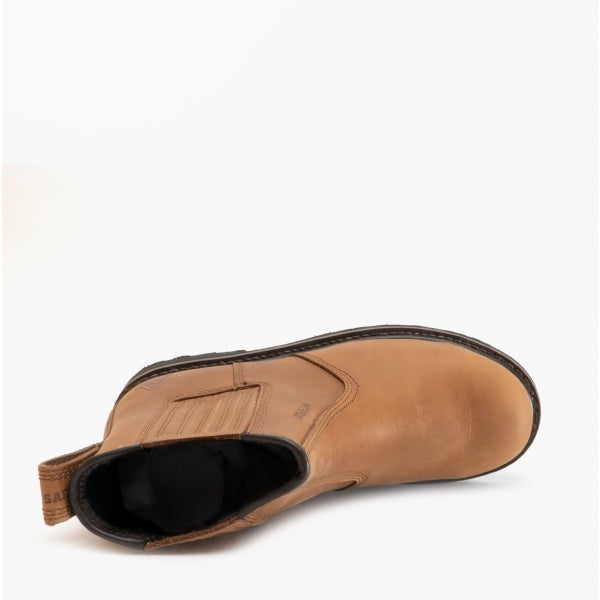 Amblers Safety WORTON Mens Leather Safety Dealer Boots Tan