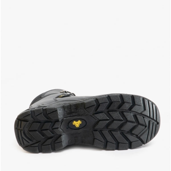 Amblers Safety AS335 MOORFOOT S3 Unisex Leather Safety Boots Black