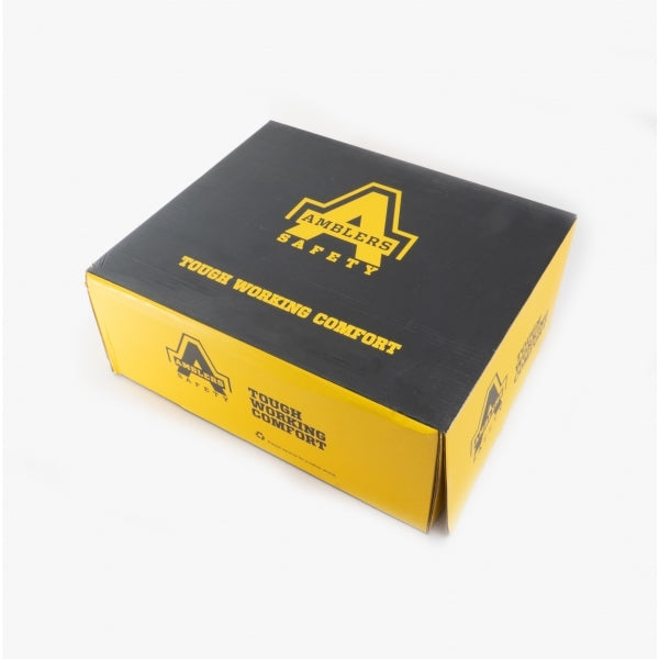 Amblers Safety AS335 MOORFOOT S3 Unisex Leather Safety Boots Black