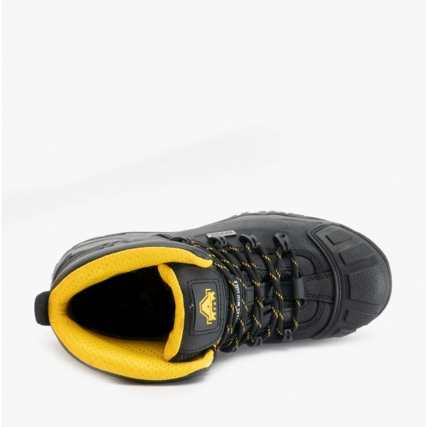 Amblers Safety AS803 Mens Leather Safety Wide Fitting Boots Black