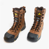 Amblers Safety PILLAR Mens Leather Waterproof Safety Boots Brown