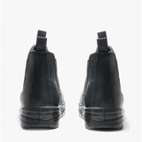 Grafters M955A Mens Leather Chelsea Safety Boots Black